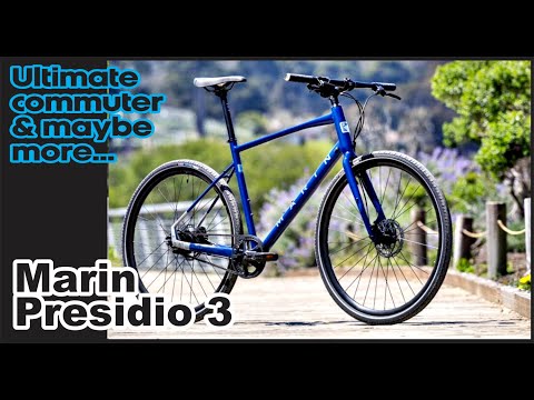 2024 Marin Presidio 3: It got Updated!! Gates belt drive commuter gets slackened and fattened.