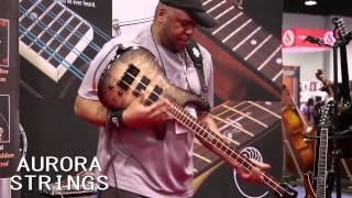 Video thumbnail for Aurora Strings, Quintin Berry, NAMM Show 2014 by BrianpStudios
