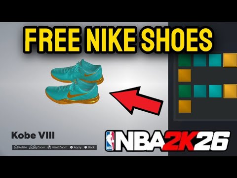NBA 2K26 - HOW TO GET FREE SHOES FROM NIKE ENDORSEMENTS (Nike Colorways)