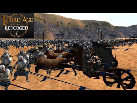 4-WAY BATTLE FOR THE SOUTHERN DESERT (Free For All) - Third Age: Total War (Reforged)