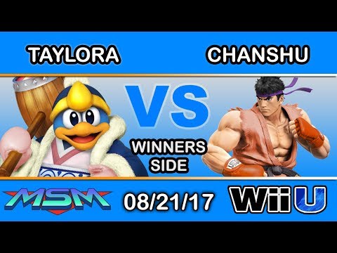 MSM 110 - TaylorA (King Dedede) Vs. Chanshu (Ryu) Winners Side