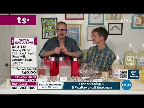 Beekman 1802 Happy Place 256Load Liquid Goat Milk Laundr...