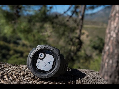 How to reset Garmin Instinct (crashed while active)