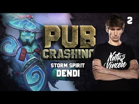 Pubs Crashing: Dendi on Storm Spirit vol.2