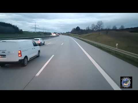 Driving in Deutschland, A8 Dasing - Augsburg-Ost