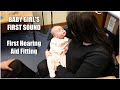 BABY HEARS MUMMY FOR THE FIRST TIME | BABY'S FIRST HEARING AIDS