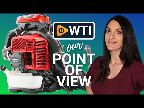 75.6cc 1020 CFM 240 MPH Gas-Powered 2-Cycle Backpack Leaf Blower - WTI product video review
