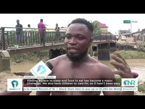 Flood Disaster Leaves Awutu Senya East Residents Homeless and Heartbroken
