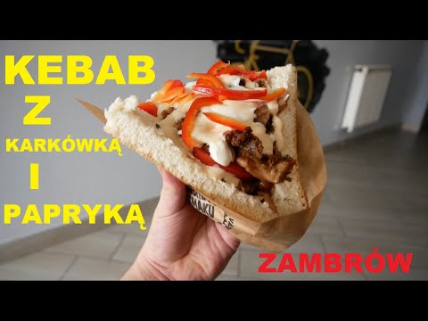 ELEGANT KEBAB WITH PORK NECK AND PEPPER - KEBSON W - KEBAB CYMES - ZAMBRÓW