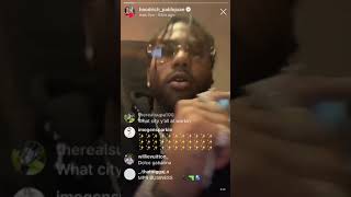 Hoodrich Pablo Juan - On Instagram Live