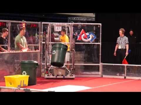 2015 Sacramento match #37 - FRC Team #971 Spartan Robotics
