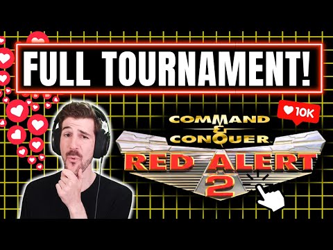 🔴ELITE! - Red Alert 2: Pro 1v1 Tournament | Cash Prize | Command & Conquer (Online Multiplayer)