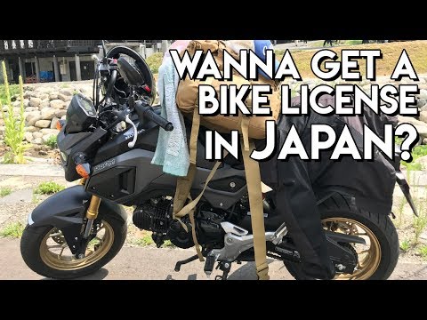 How to get your motorcycle license in Japan | What I did