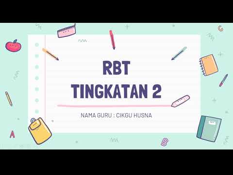 RBT TINGKATAN 2 - BAB 1: 1.2 ANALISIS FUNGSI
