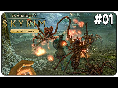 SKYRIM - P1 - Anniversary Edition - High Elf (LEGENDARY Difficulty + First Playthrough)