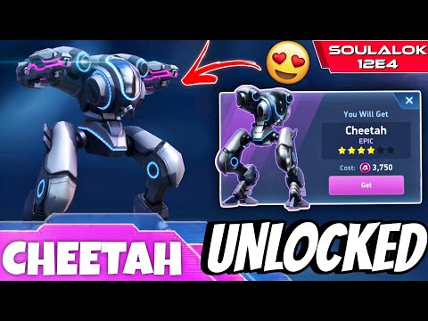 Mech Arena Cheetah Unlocked 😍 | Cheetah With Rocket Mortar 12 | Mech Arena