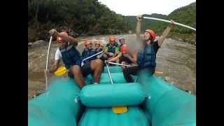 preview picture of video 'Rafting no Eco Parque (Nova Roma do Sul/RS) - MONTANHA RUSSA'
