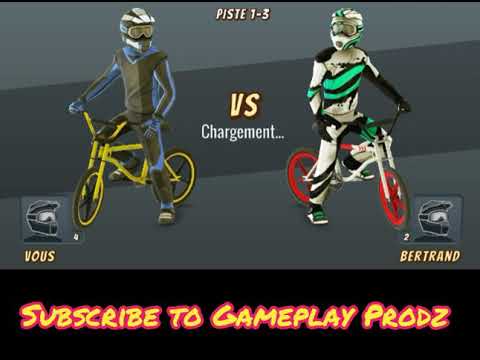 Mad Skills BMX 2- Gameplay Walkthrough- Level 3 forest- Me vs Bertrand