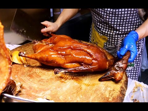Hong Kong Food: Roasted Gooses \u0026 Braised Gooses 香港美食 燒鵝 燒鴨 滷水鵝 超好食 潮興燒臘鹵味將軍澳 #燒臘滷味SIMON廚房