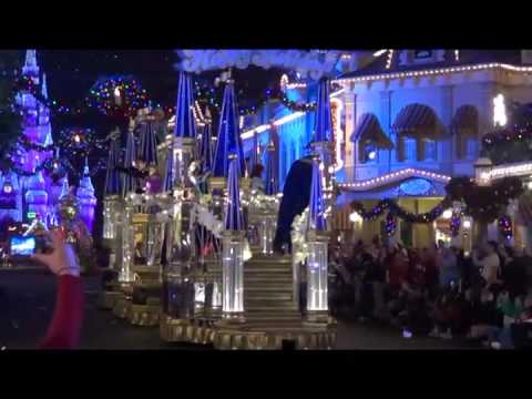 Mickeys Once Upon A Christmastime Parade 2012 version