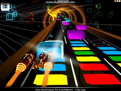 Audiosurf: Nightcore - In My Head (Capture The Crown)