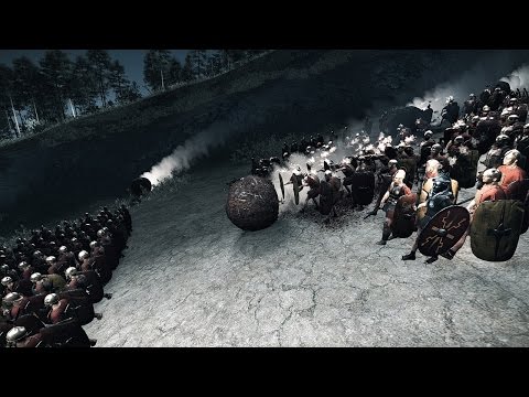 5000 Archers VS 3000 Hastati Ambush Rome 2 Total War