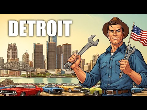The Complete History of DETROIT: Rise, Ruin and Rebirth | History for Sleep