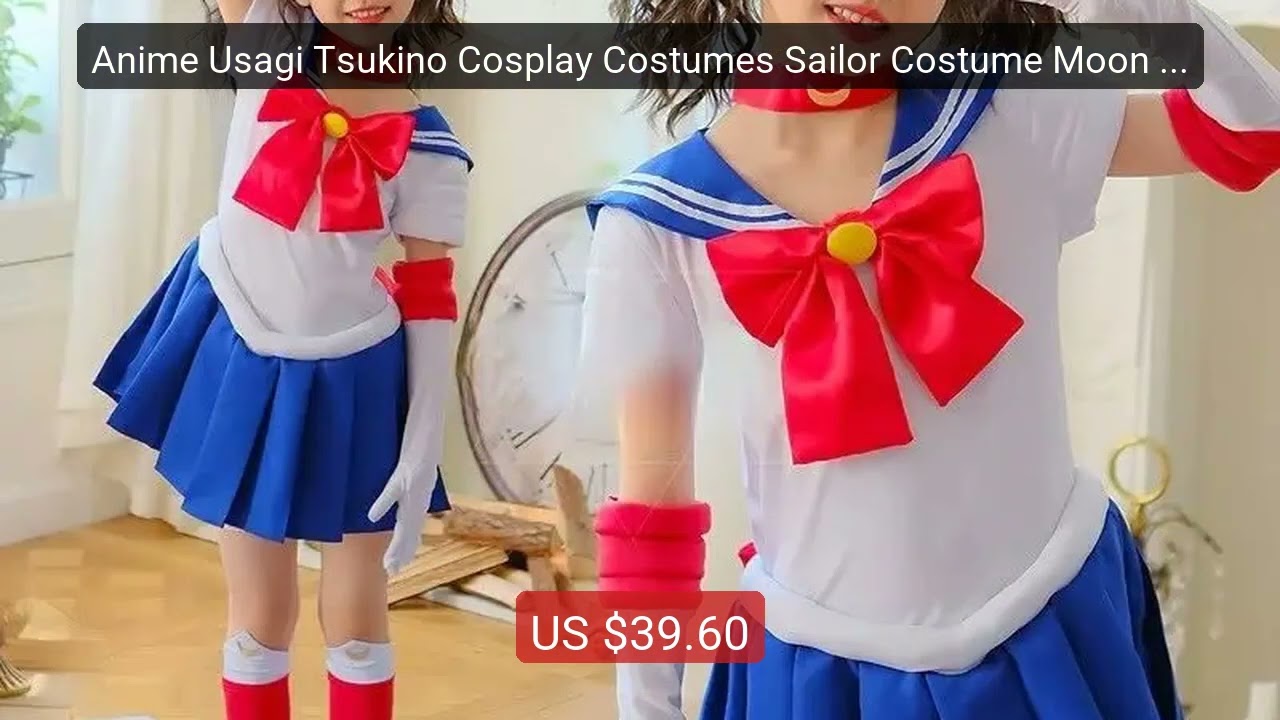 Anime Usagi Tsukino Cosplay Costumes Sailor Costume Moon JK C... — Amazing Value 2026 | Must Have!