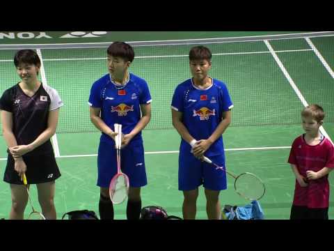 Yonex German Open 2017 | Badminton F M1-WD | Fuk/Hir vs Huang/Li
