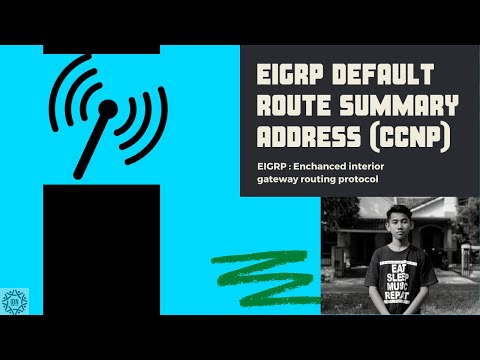 EIGRP------DEFAULT ROUTE------SUMMARY ADDRESS-----CCNP