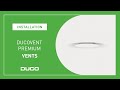 Installation DucoVent Premium Vents