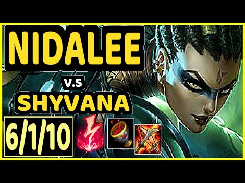 CINKROF (NIDALEE) vs SHYVANA - 6/1/10 KDA JUNGLE CHALLENGER GAMEPLAY - EUW
