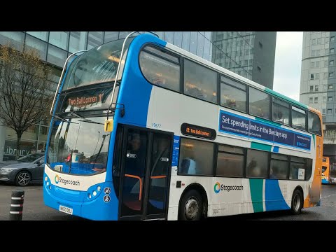 NTV's Christmas Countdown S1 E4:- Stagecoach Busways ADL Enviro400 19677/NK60 DOJ on the 12