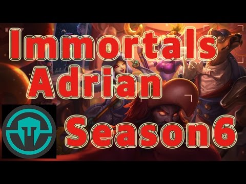 Immortals Adrian Soraka Support vs Janna Patch 6.6