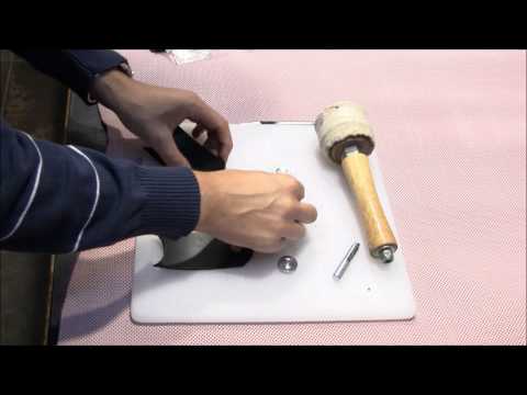 Hvordan stter man en autotrykknap i?