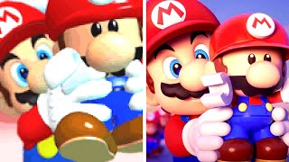 Mario vs Donkey Kong - All Bosses + Cutscenes Comparison (Switch vs Original)