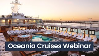 Oceania Cruises Webinar | Panache Cruises