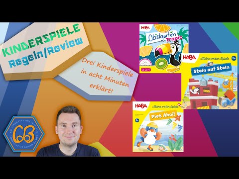 Drei kooperative Kinderspielneuheiten von HABA 2025 vorgestellt - Regeln in 4K
