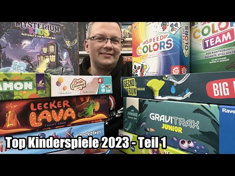 Die besten Kinderspiele im Jahr 2023 - Teil 1