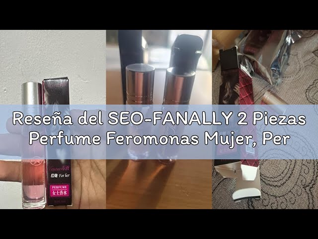 Vídeo relacionado con SEO-FANALLY 2 Piezas Perfume Feromonas Mujer, Perfumes de Mujer, Feromonas Mujer para Atraer Hombres, Fragancia duradera, Hermosa y Confiada