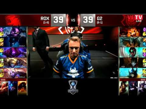 34 02 10 2016 ROX vs G2 Vòng Bảng CKTG 2016
