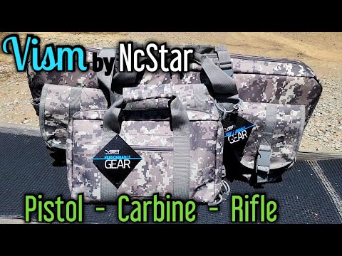 NCStar Vism Double Pistol Carbine \u0026 Rifle Cases Bags Review \u0026 Test