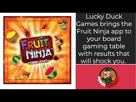 The Purge: # 2883 Fruit Ninja: Combo Party: The popular app is brought to your tabletop by Lucky Duck Games