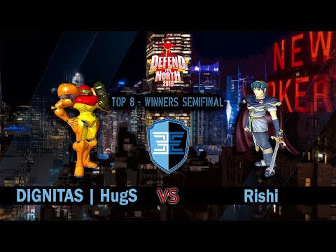 DTN2019 - Melee - Top 8 - DIGNITAS | HugS Vs. Rishi - Winners Semi-Final