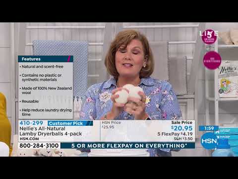 Nellie's AllNatural Lamby Dryerballs  4pack