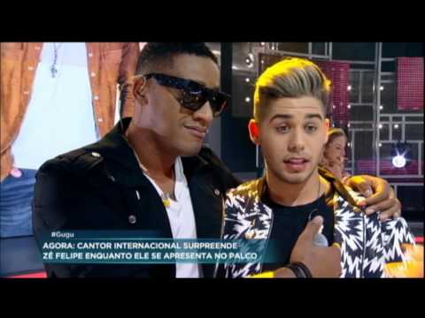 Supresa! Zé Felipe divide o palco com cantor internacional Anselmo Ralph