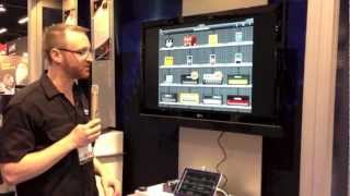 Video thumbnail for Zoom MS-100BT MultiStomp Effects Pedal with Bluetooth Demo at NAMM 2013 by Noise Room