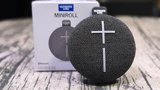 Video thumbnail for Ultimate Ears MINIROLL - Ultra-Portable Waterproof Bluetooth Speaker by Flossy Carter