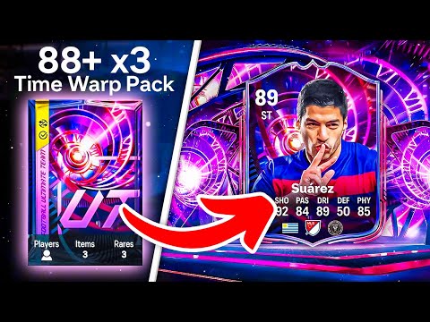 88+ x3 TIME WARP PACKS! 😨 FC 26 Ultimate Team