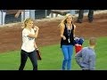 Sophia Bush Throws PERFECT 1st Pitch at Dodger.
